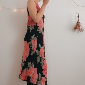 Long floral Dress